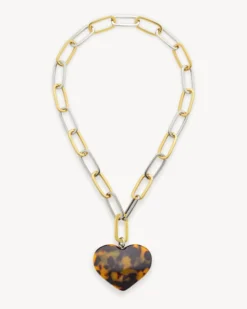 Grande Heart Pendant Necklace
