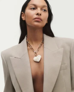 Grande Heart Pendant Necklace