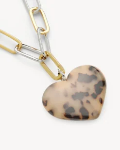 Grande Heart Pendant Necklace