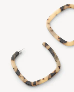 Large Square Hoops