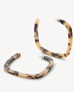 Large Square Hoops