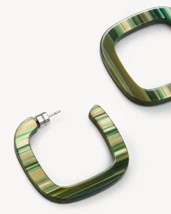 Midi Square Hoops