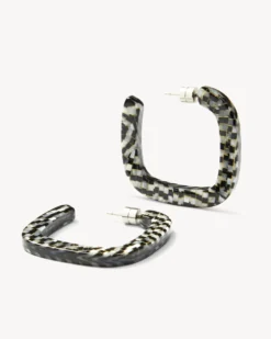 Midi Square Hoops