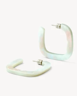 Midi Square Hoops