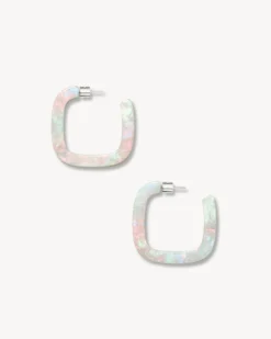 Midi Square Hoops