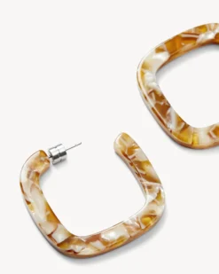 Midi Square Hoops