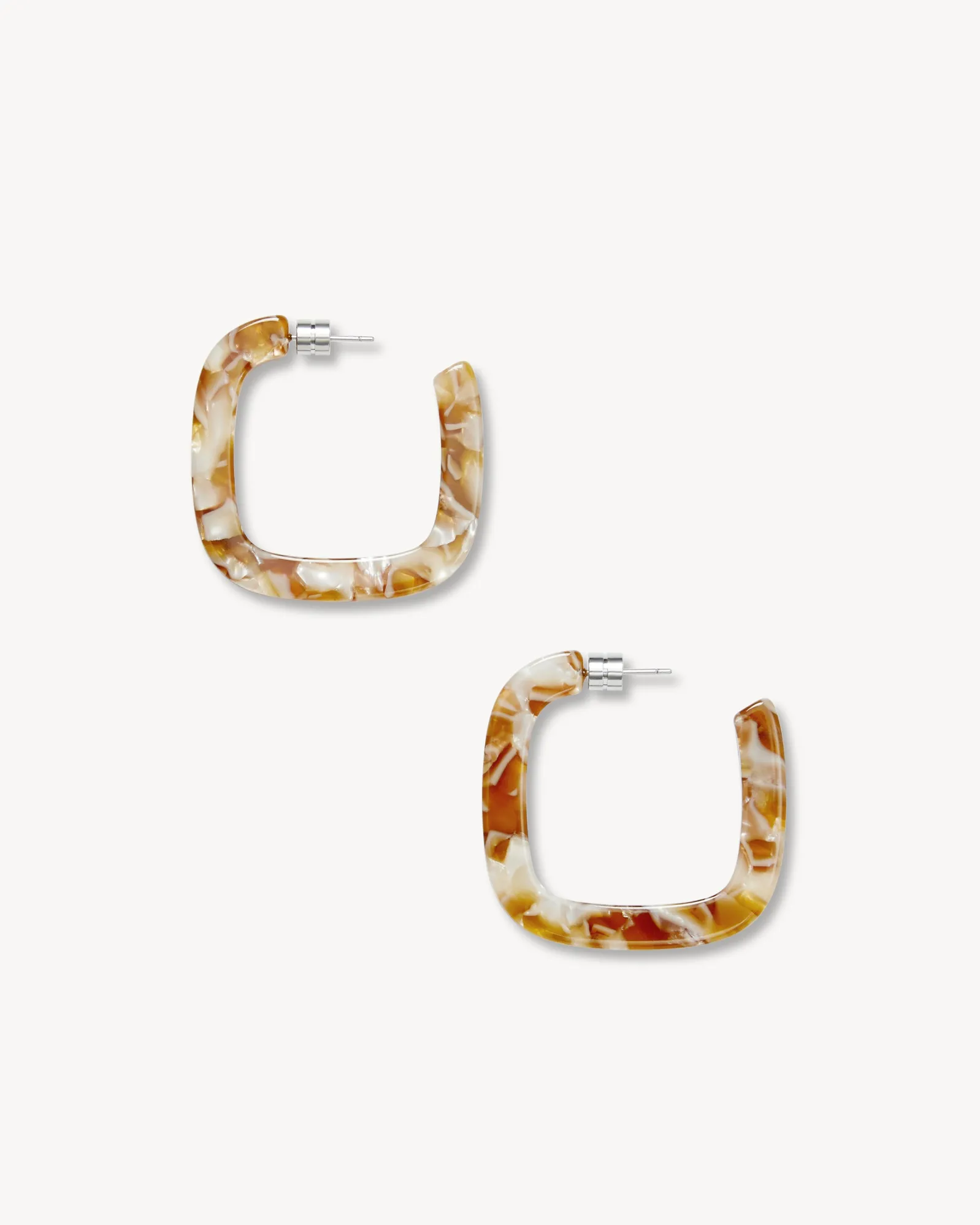 Midi Square Hoops